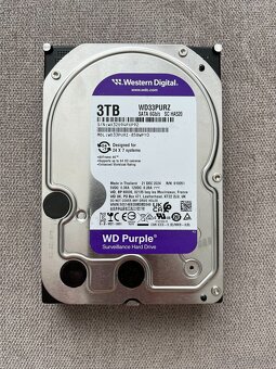 Predám 3,5" HDD WD RED / WD Purple 3TB - 5