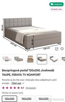 Boxspring postel - 5