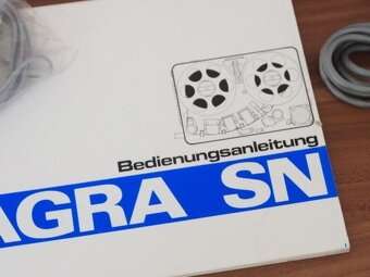 NAGRA SNN FULL TRACK Reel to Reel Spy Tape Recorder Full SET - 5