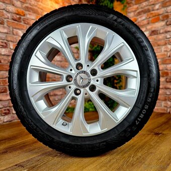 Alu R17 5x112 orig. MERCEDES A+B+C+zimné 225/50R17 - 5
