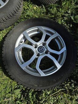 Mazda disky +zimné gumy 185/65 r15 - 5