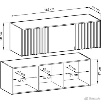 Šatniková skrina s nádstavcom Nová - 5