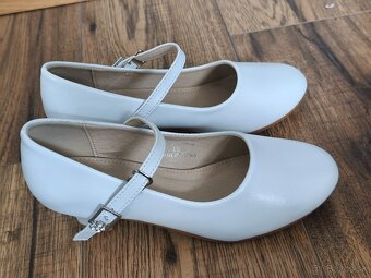 Spoločenské topánky pre dievčatko veľ 33 - 5