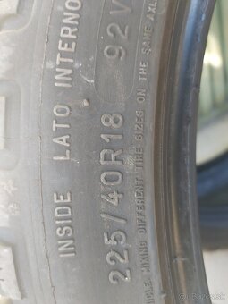 Predám pneu Michelin 18" zima - 5