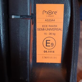 2KS Isofix podsedák - More Base Fix 23 - 5
