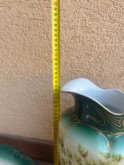 Starožitné umývadlo s džbánom - 5