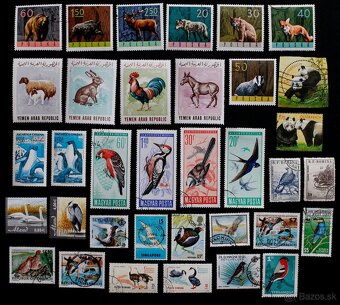 Mix známok Fauna - 5
