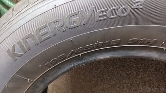 predám nove min jazdené pneu Hankook 195/65r15 - 5