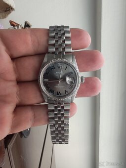 Predám krásne dámske hodinky Rolex datejust s diamantani - 5