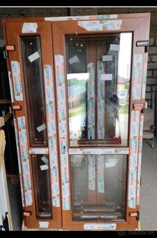 Vchodové plastové dvere 90/100/110cm antracit - 5