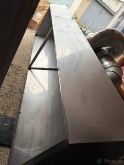 Predám profesionálny nerezový digestor + motor - 5