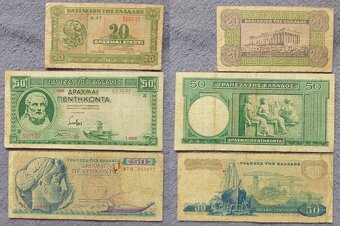 Bankovky Španielsko, Grécko - 5