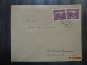 Poštové známky - HRADČANY 10 FOTO - 5