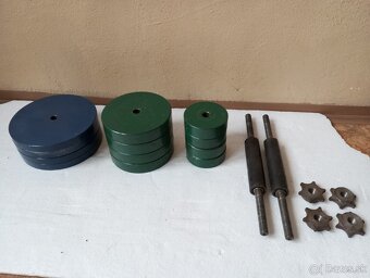 Železné nakladacie jednorúčky - 2 x 23 kg - 5
