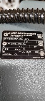 Predám motor s prevodovkou nord drivesystems - 5
