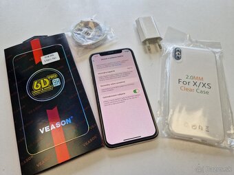 iPhone XS 64GB - nová batéria 100% + príslušenstvo - 5
