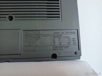 Sankei TCH 210EE radiomagnetofon Japan - 5