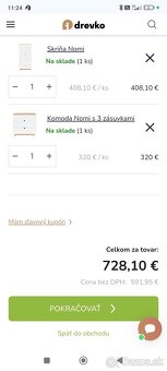 Skriňa a komoda NOMI - 5