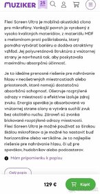 Predám mobilnú akustickú clonu pre mikrofóny
- 5