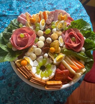 Obložené kanapky,chlebíčky,lokše a kombinované obložené misy - 5