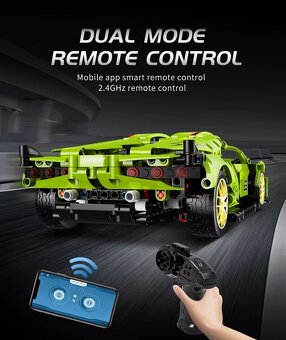 Programovatelná RC stavebnice - 718 dílků - 5