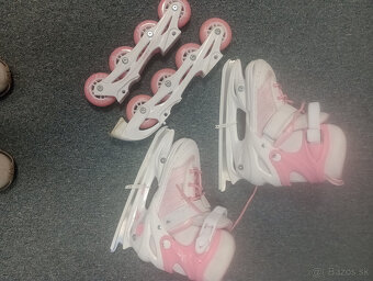 Dievčenské korčule veľkosť 34-37 - 5