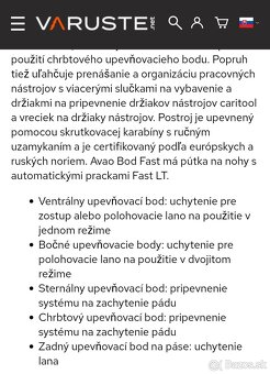 PETZL-AVAO BOD FAST . - 5
