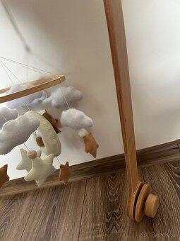 Kolotoc nad postieľku 62cm + držiak na postieľku - 5