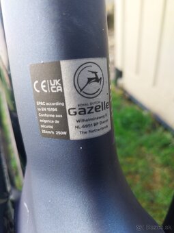 Predám značkový elektrobicykel  gazelle - 5