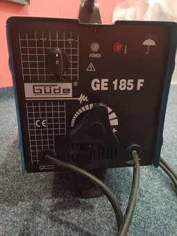 Predám ako novú zváračku GUDE GE185F  cca 10m kábel 380V - 5