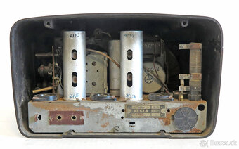 Elektrónkové bakelitové rádio Tesla Talisman 306U - 5