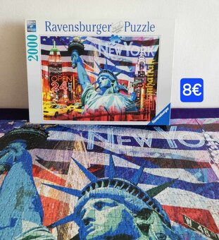 Puzzle 1500 a iné - 5