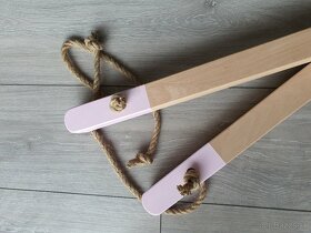 Drevená hrazda / hrazdička pre bábätko - 5