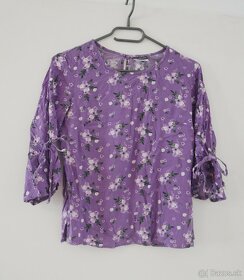 Biela volánová blúzka, 1x oblečená, iné blúzky a tričká - 5