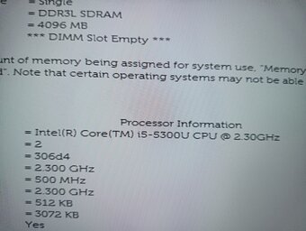 rozpredám na diely funkčný notebook Dell Latitude e7450 - 5