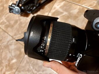 Canon eos 1000D s objektívom Tamron - 5
