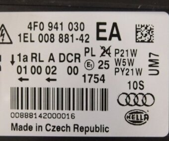 Pravý natacaci bixenon Audi A6 C6 4f originál Hella - 5
