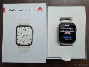 Huawei Watch Fit 3 Leather Pearl White - 5