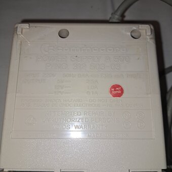 Commodore Amiga napajaci zdroj/power supply - 5
