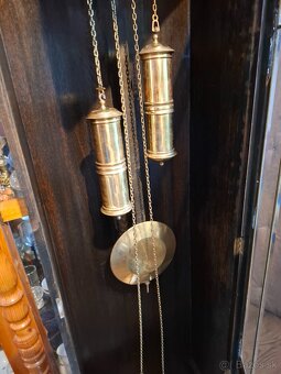 Predám funkčné starožitné podlahové hodiny Gustav BECKER pol - 5