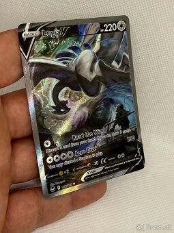 Pokémon karta Lugia V 186/195 – Silver Tempest – EX – ORIG - 5