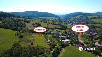 RADO | Na predaj pozemok v Hornej Breznici - 3626 m2 - 5