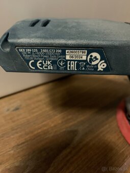 Bosch excentricka bruska GEX 18V 125 - 5