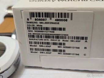 Samsung Galaxy Watch 8 Classic White - 5