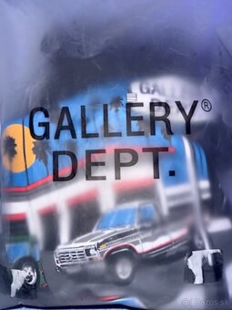 Gallery Dept. Drive Thru Boxy Fit Tee Čierne - 5