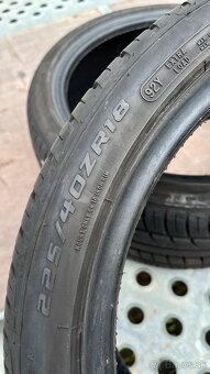 🟡2ks letné pneu 225/40 r18 - 5