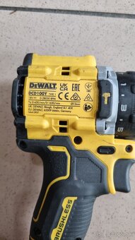 Vrtací skrutkovač Dewalt DCD100Y 18V XR - 5