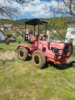 Malotraktor domácej výroby LKT 4x4 - 5