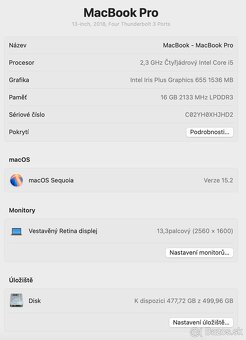 Macbook PRO 2018, 16GB, 500GB,,, - 5