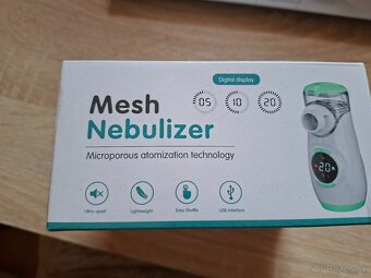 Inhalátor s digitálnym displejom, sieťový rozprašovač - 5